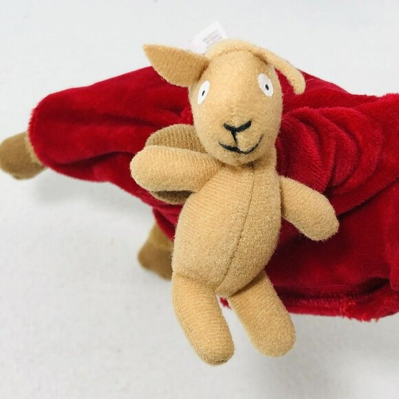 Kids Preferred Dewdney Llama Plush Toy Mom Dad Baby Newborn Family Clothes Red - Picture 4 of 10
